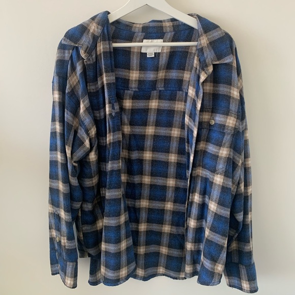 AMERICAN EAGLE PLAID SHIRT - Picture 1 of 4